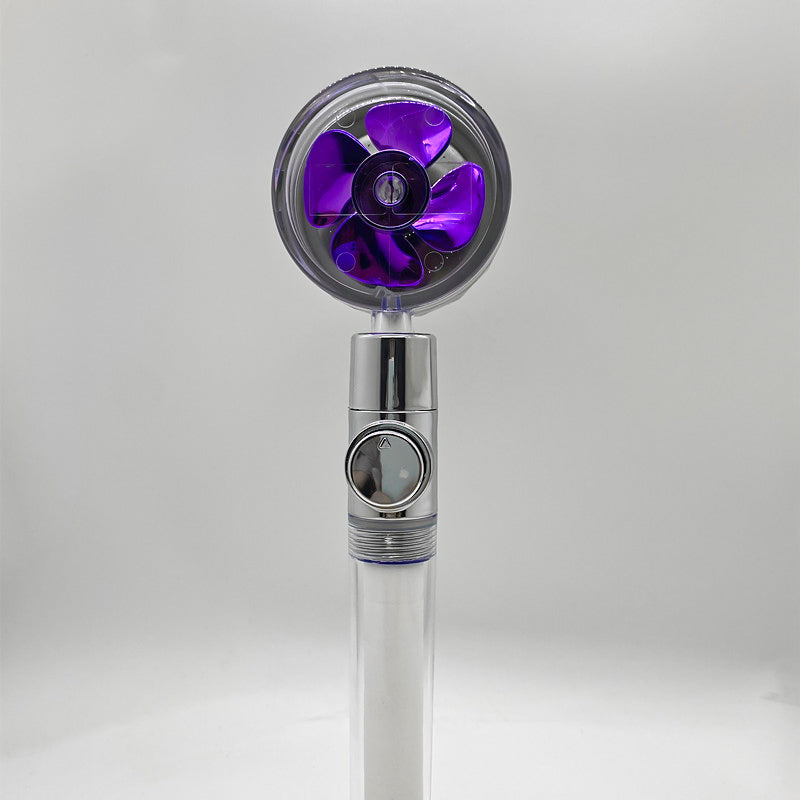 Soffione Doccia Turbo Jet con Filtro a Elica