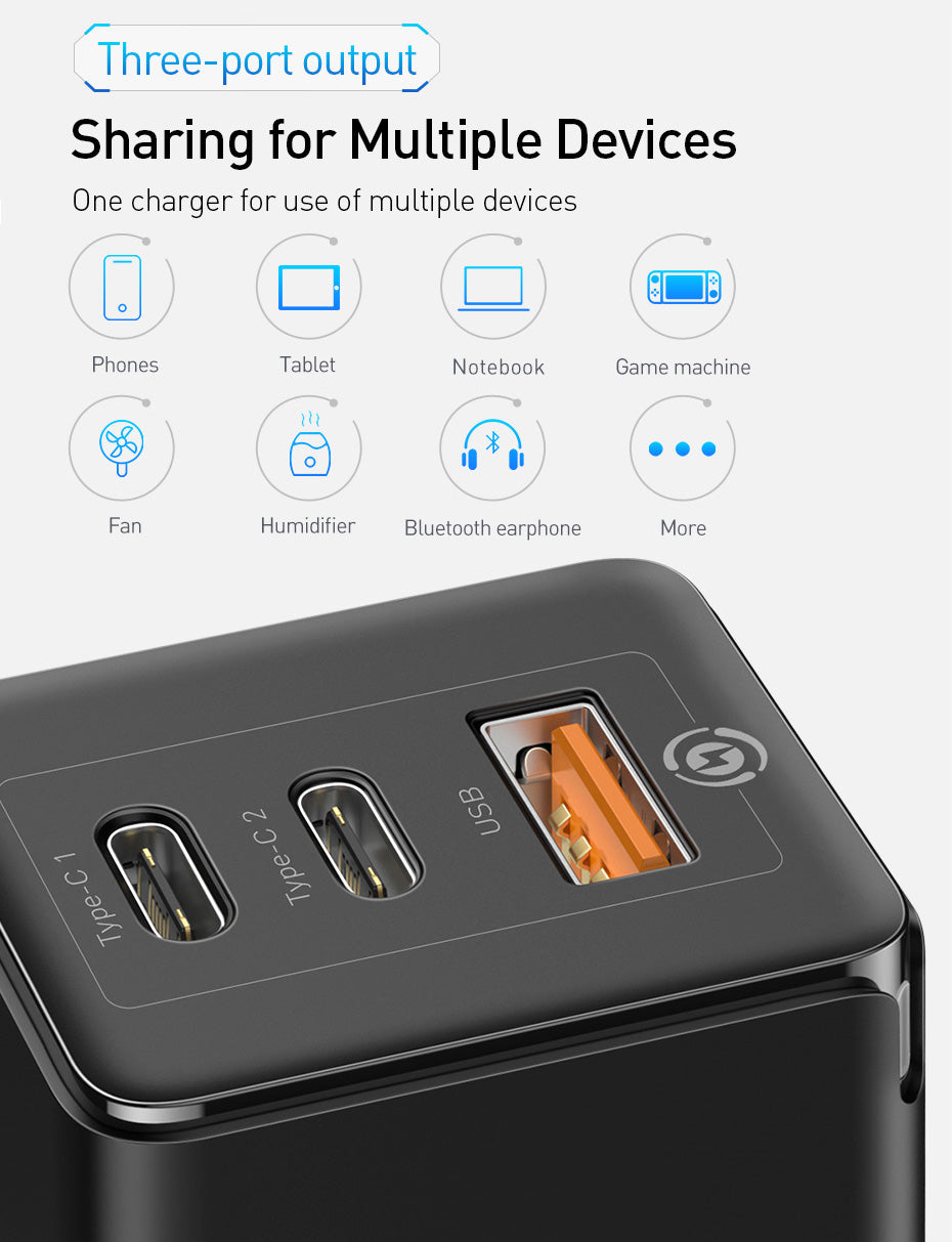 Turbo-Wall Charger: Alimentatore Rapido Universale