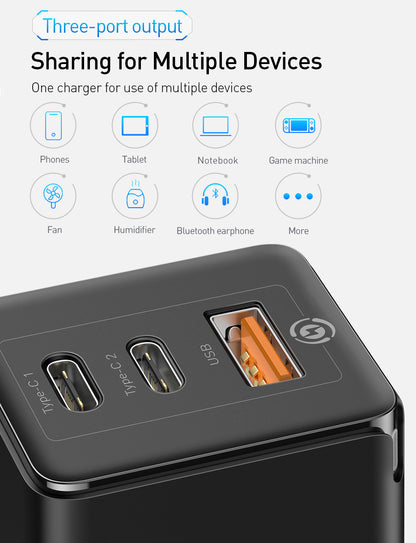 Turbo-Wall Charger: Alimentatore Rapido Universale
