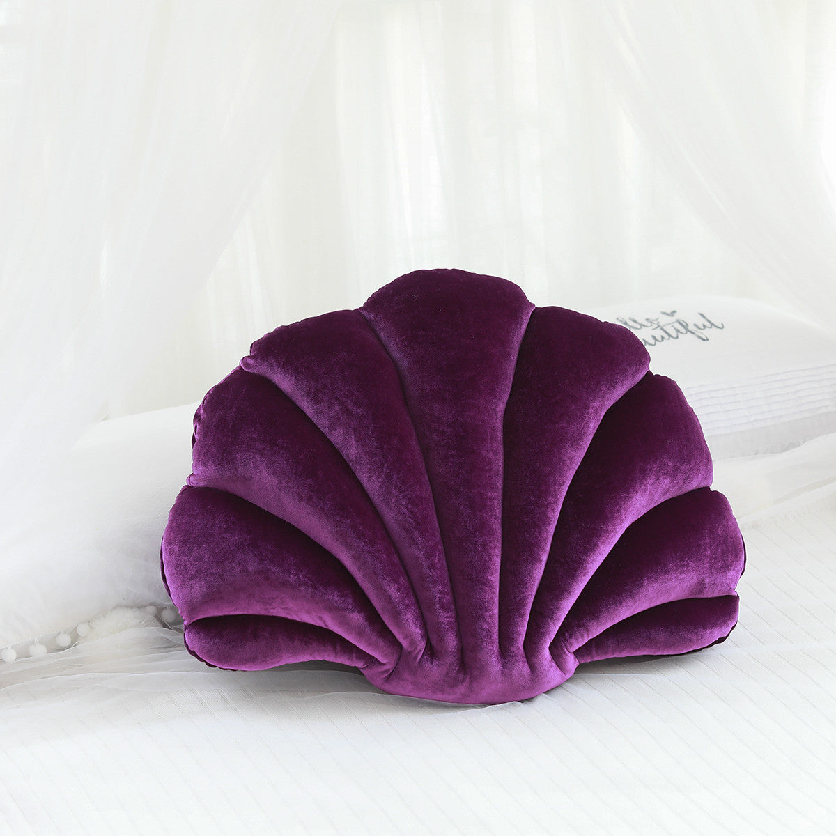 Cuscino Soft Peluche Shell a forma di Conchiglia
