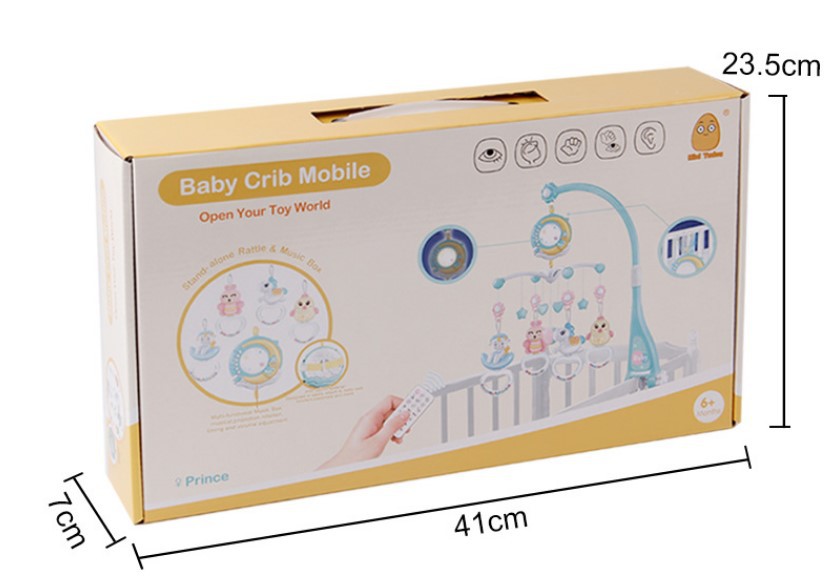 Lullaby Star - Carillon Musicale da Culla con Pendenti