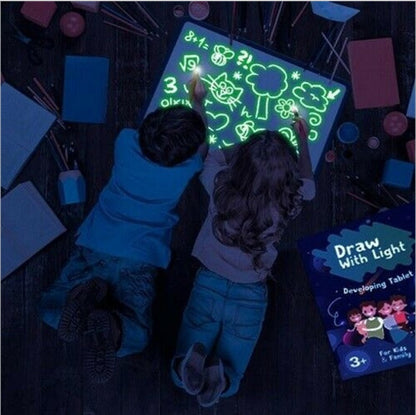 Magic Sketch 3D – Tavoletta Grafica LCD con 8 Effetti Luce Magici
