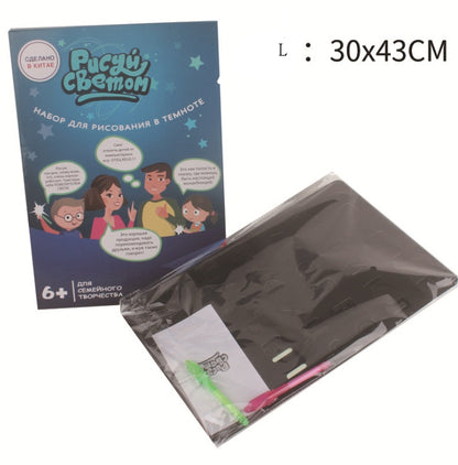 Magic Sketch 3D – Tavoletta Grafica LCD con 8 Effetti Luce Magici