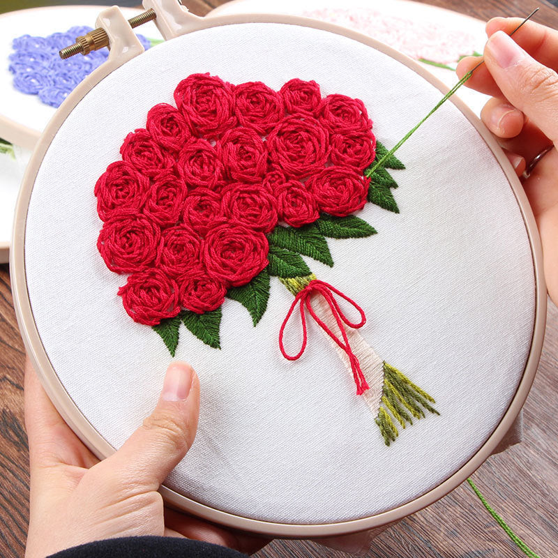 Handmade Masterpiece - Kit Ricamo Tradizionale Fatto a Mano