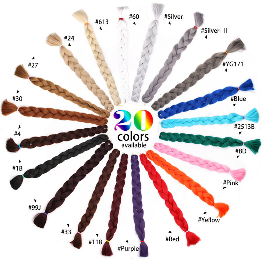 Trecce Colorate