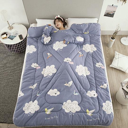 Piumino Indossabile con Maniche Stay-Warm