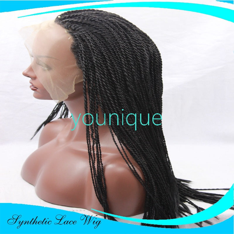 Parrucca Lace Front Trecce 2 Fili