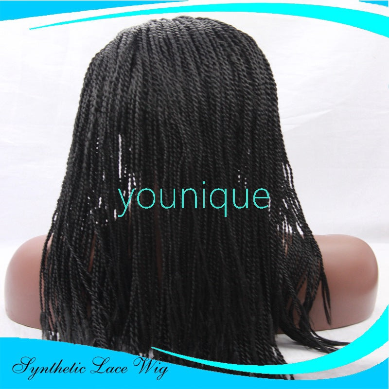 Parrucca Lace Front Trecce 2 Fili