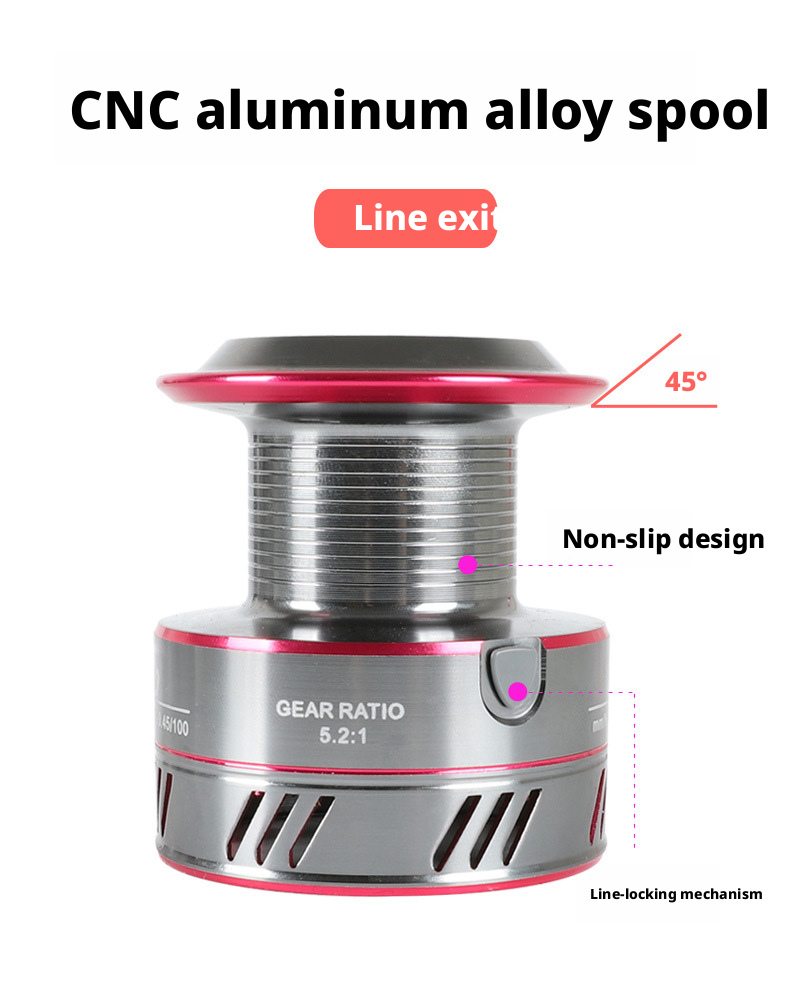 Billings Serie YO - Mulinello da Spinning Light & Tough - CNC Spool  Precision Drag Power 5-7-9-12kg