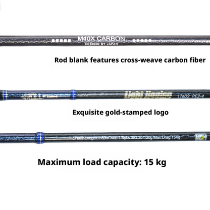 Canna da Pesca Fuji Slow-Swing 1.8m-1.98m