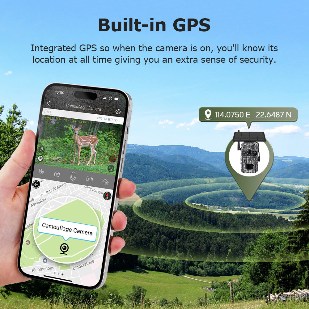 Trail-Cam 4G Smart - Telecamera da Caccia e Rilevamento
