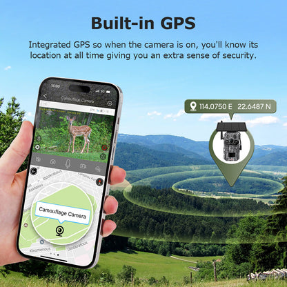Trail-Cam 4G Smart - Telecamera da Caccia e Rilevamento