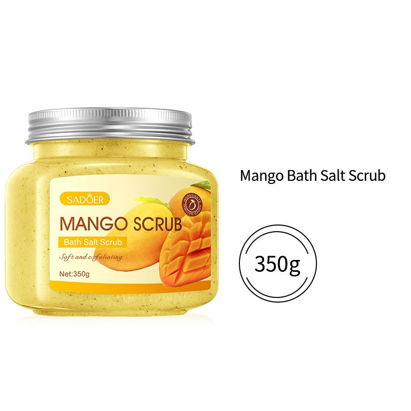 Crema Esfoliante Sale con Burro di Karitè e Frutta