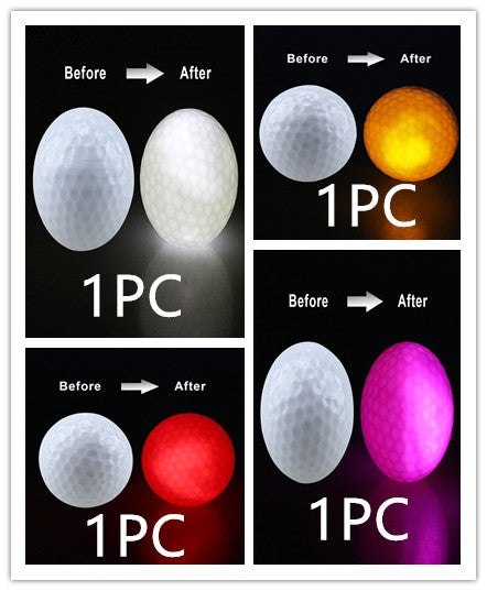 Night Glow – Set Palline a LED Lampeggianti per Allenamento Notturno