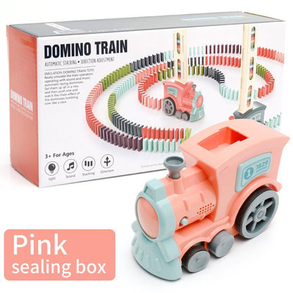 Domino Express – Trenino Elettrico con Rilascio Automatico Blocchi