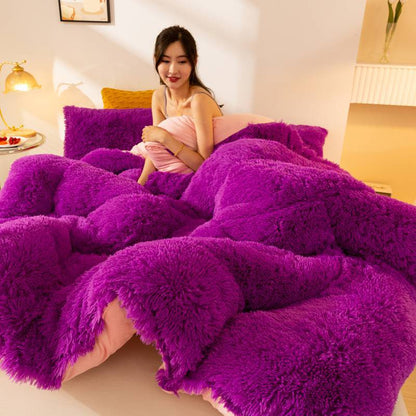 Trapunta Velvet Mink in Velluto di Cristallo
