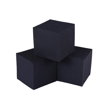 Cubo Bio-Carbone Attivo - Purificazione Acqua Ultra-Rapida