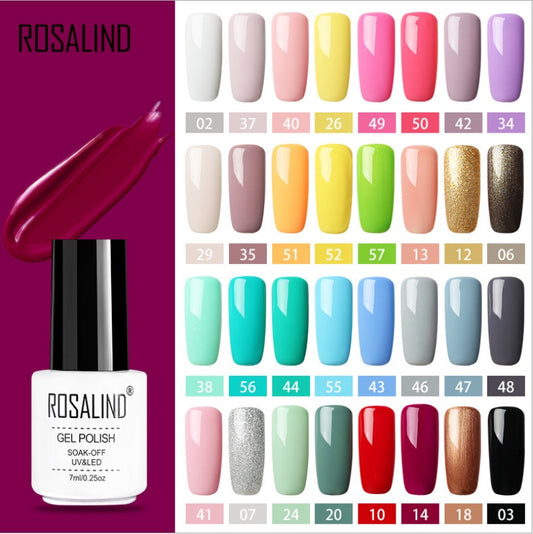 ROSALIND - Smalto Gel UV/LED (Colori 01-58)