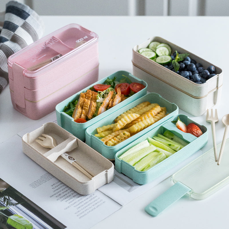 Wheat Straw Bento – Scatola Bento in Plastica di Paglia di Grano