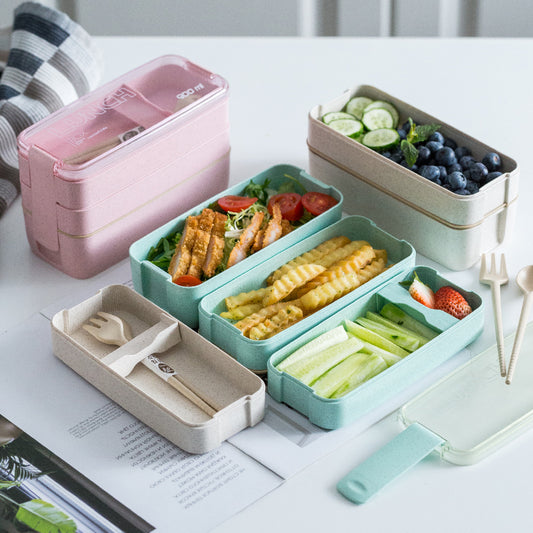 Wheat Straw Bento – Scatola Bento in Plastica di Paglia di Grano