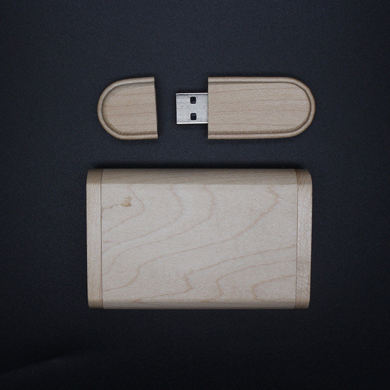 Chiavetta USB Business in Legno Naturale (4GB / 8GB / 16GB / 32GB / 64GB)