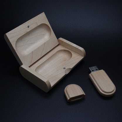 Chiavetta USB Business in Legno Naturale (4GB / 8GB / 16GB / 32GB / 64GB)