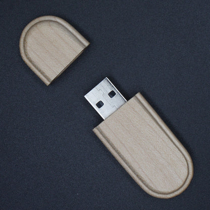 Chiavetta USB Business in Legno Naturale (4GB / 8GB / 16GB / 32GB / 64GB)