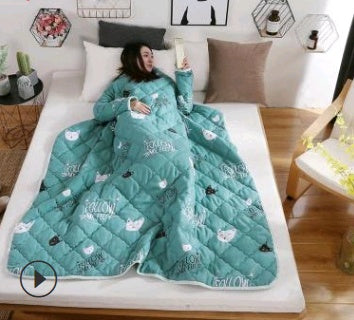 Piumino Indossabile con Maniche Stay-Warm