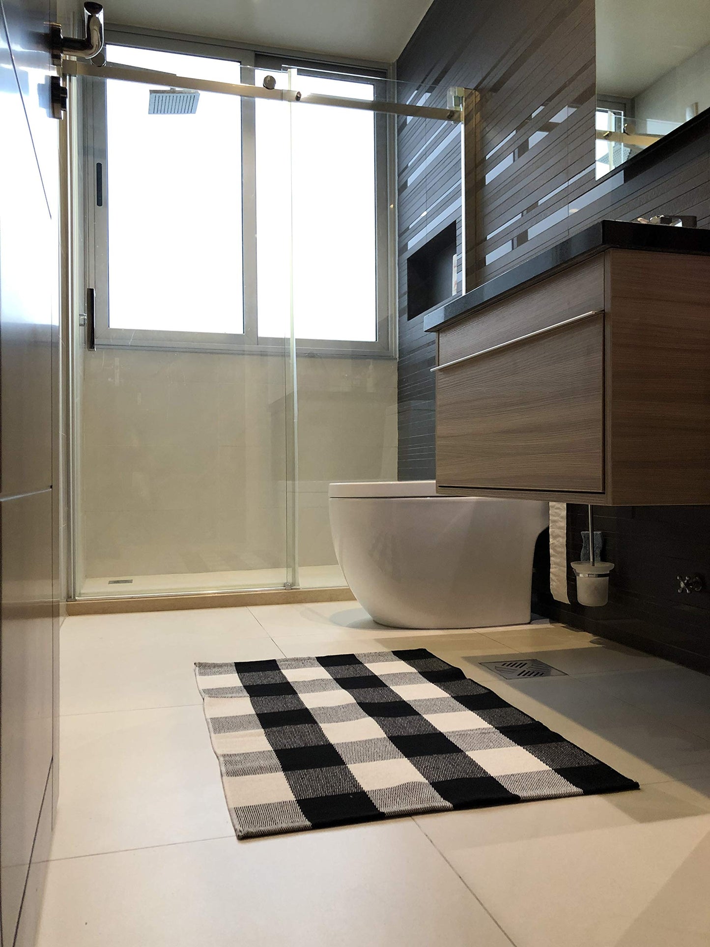 Buffalo Check Cotton Rug – Tappeto in Cotone a Quadri Stile Buffalo