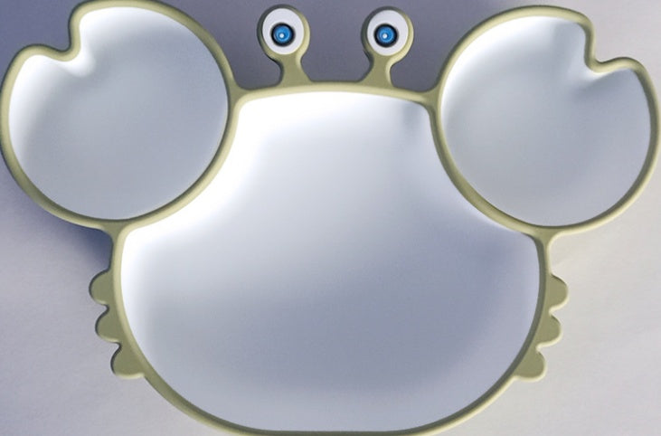 Crabby Anti-Slip Plate – Piatto a Forma di Granchio con Ventosa