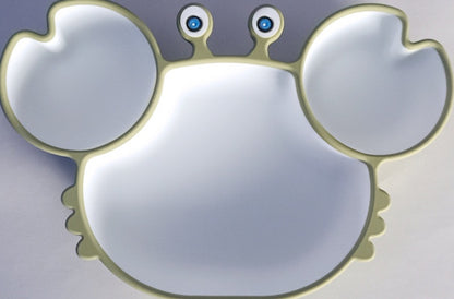 Crabby Anti-Slip Plate – Piatto a Forma di Granchio con Ventosa