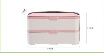 Eco-Bambù 3-Layer – Bento Box a 3 Strati in Fibra di Bambù