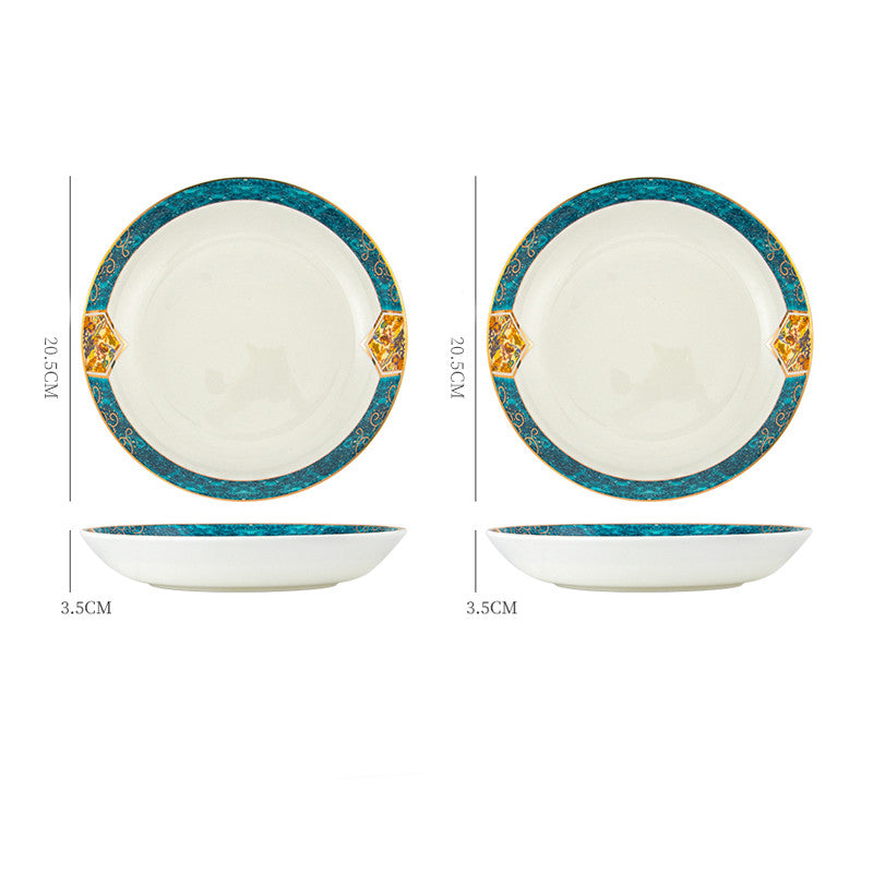 Polka Dot - Set Piatti in Ceramica Vivace