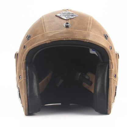 Casco Open-Face 3/4 Classic Retrò