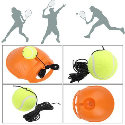 Solo Tennis Coach – Base di Allenamento Singolo con Ritorno Elastico