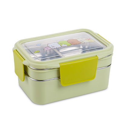 Dual Steel Lunch Box – Portapranzo Doppio in Acciaio Inox