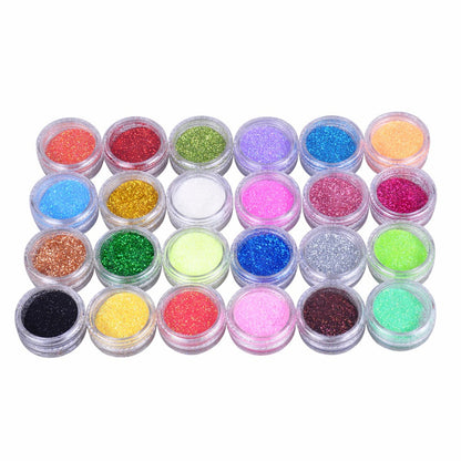 Decorazione Brillantini 24 Colori