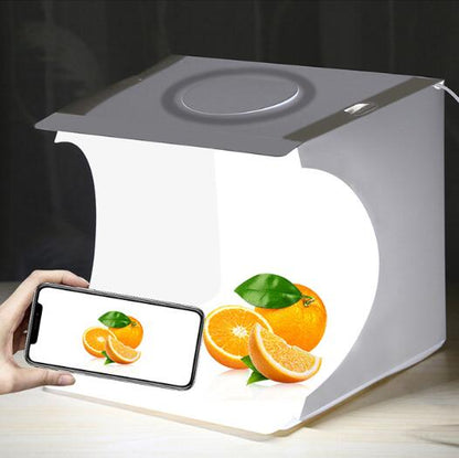 Mini-Studio Foldable: Set 2 Pannelli LED Pieghevoli