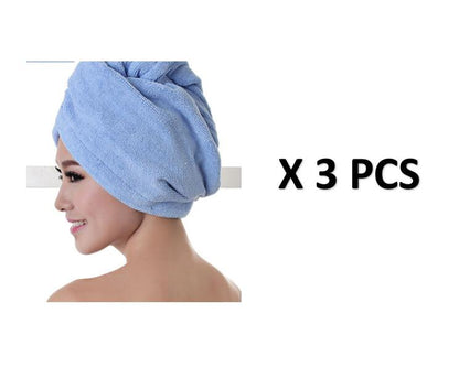 Turbante Dry-Fast in Microfibra per Capelli