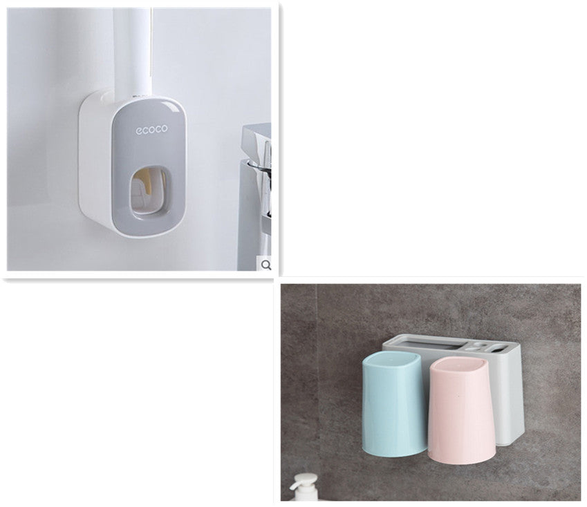 Dispenser Dentifricio Easy-Squeeze a Parete