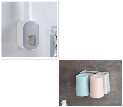 Dispenser Dentifricio Easy-Squeeze a Parete