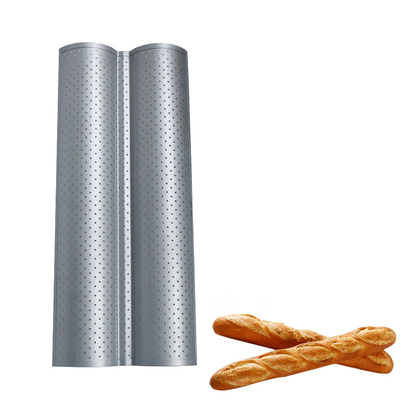 Baguette Punching Rack – Teglia Forata Professionale per Cottura Baguette