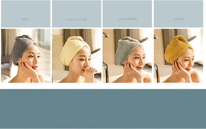 Turbante Dry-Fast in Microfibra per Capelli