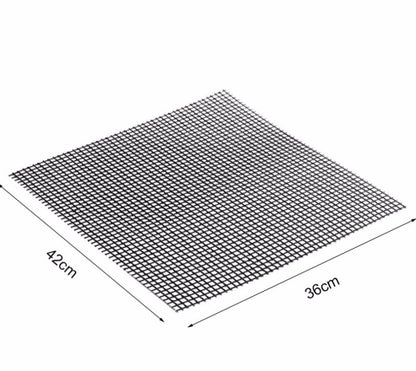 Mesh Grill Mat – Tappetino a Rete Antiaderente per Cotture su Griglia