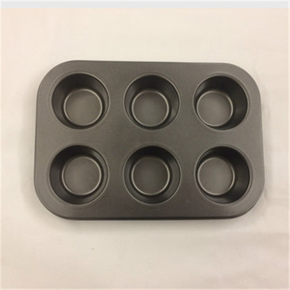 Premium Muffin Tray – Teglia per Muffin a 6 Fori con Rivestimento Antiaderente