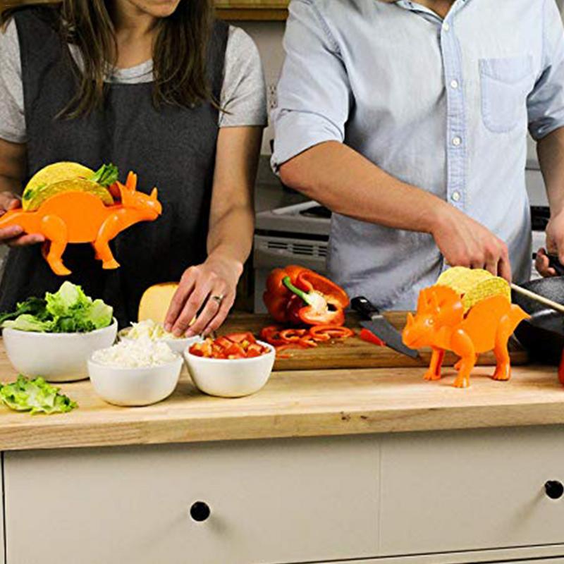 Dino-Taco Holder – Supporto per tacos e burritos a forma di Dinosauro