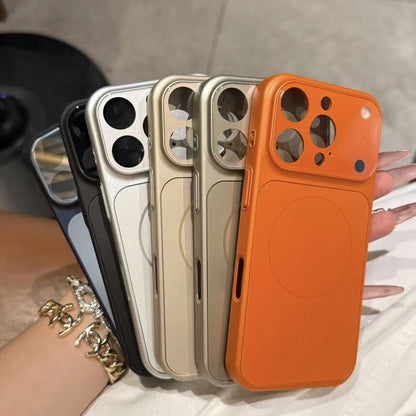 Nano-Frost MagSafe: Cover in Vetro Satinato (Iphone 13-14-15-16-17 / 17 Air / 13-14-15-16-17 Pro / 13-14-15-16-17 Pro Max)