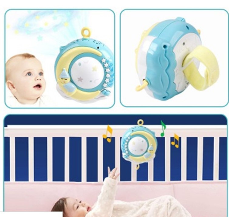Lullaby Star - Carillon Musicale da Culla con Pendenti
