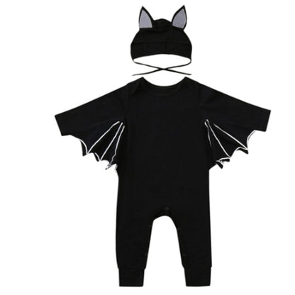 Dark Hero – Tutina Baby Bat con Mantellina Integrata (6-9 mesi, 12-18 mesi, 2-3 anni, 3-4 anni)