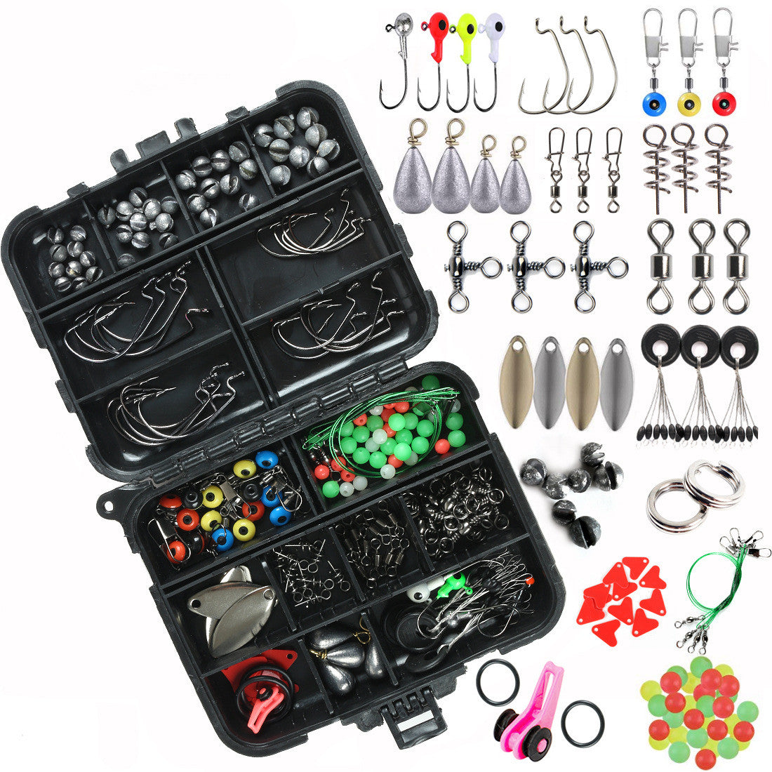 Set 188 Pezzi Accessori per la Pesca